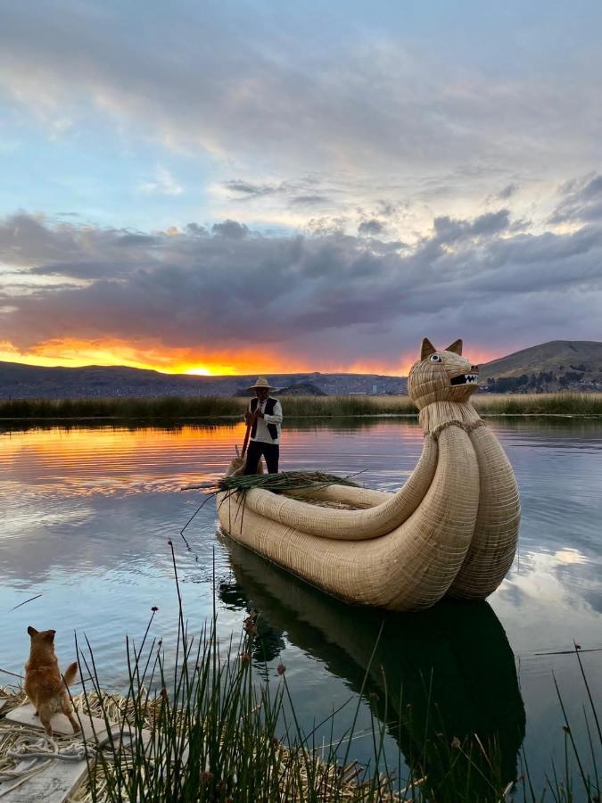 Uros Lodge Peru Puno Ngoại thất bức ảnh