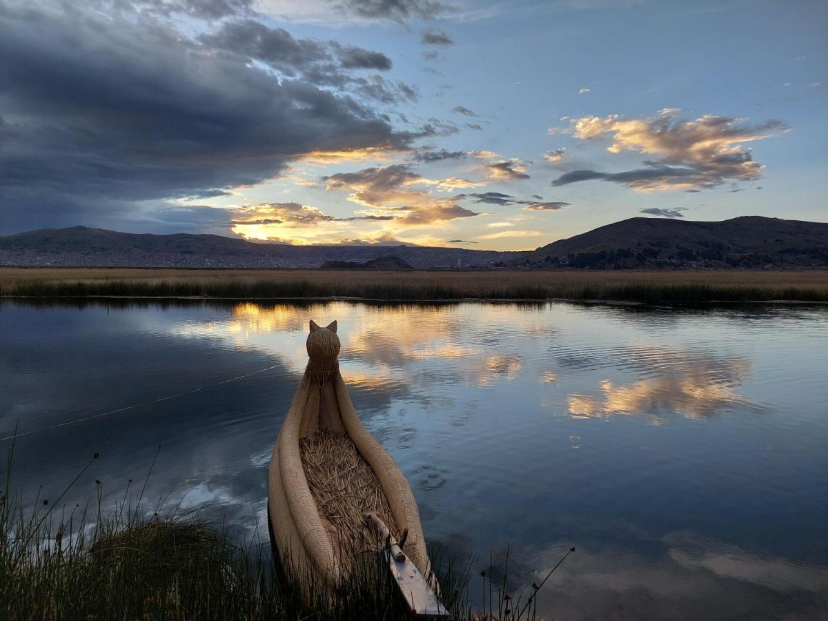 Uros Lodge Peru Puno Ngoại thất bức ảnh