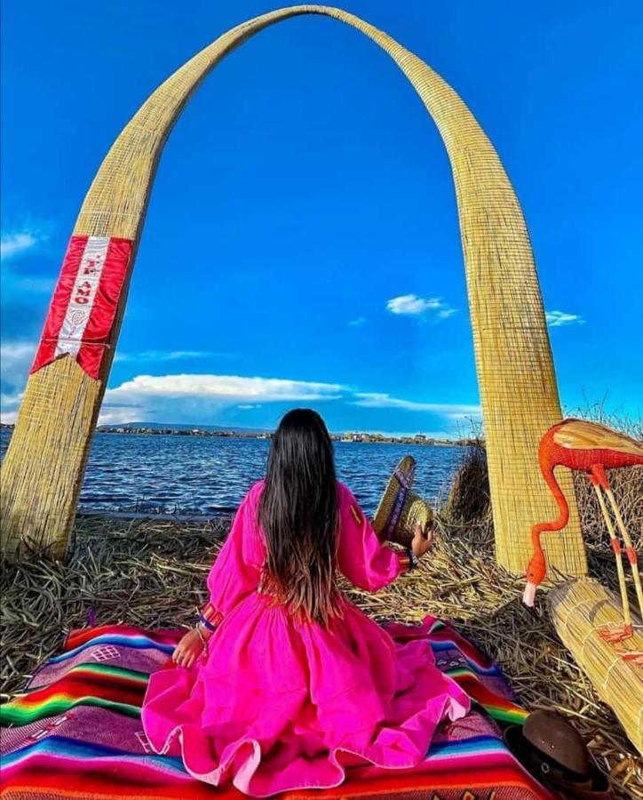 Uros Lodge Peru Puno Ngoại thất bức ảnh