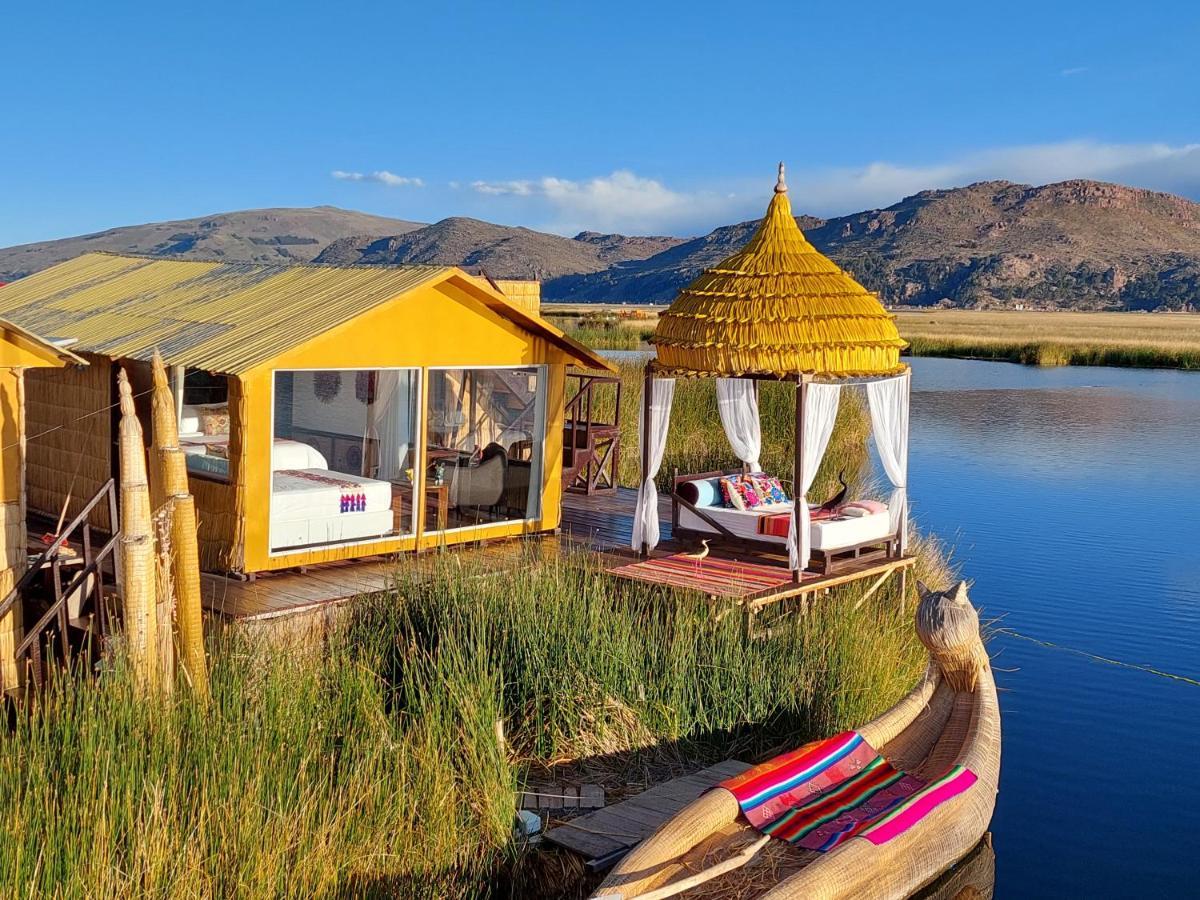 Uros Lodge Peru Puno Ngoại thất bức ảnh