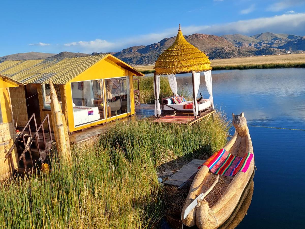 Uros Lodge Peru Puno Ngoại thất bức ảnh