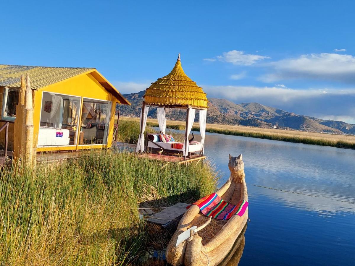 Uros Lodge Peru Puno Ngoại thất bức ảnh