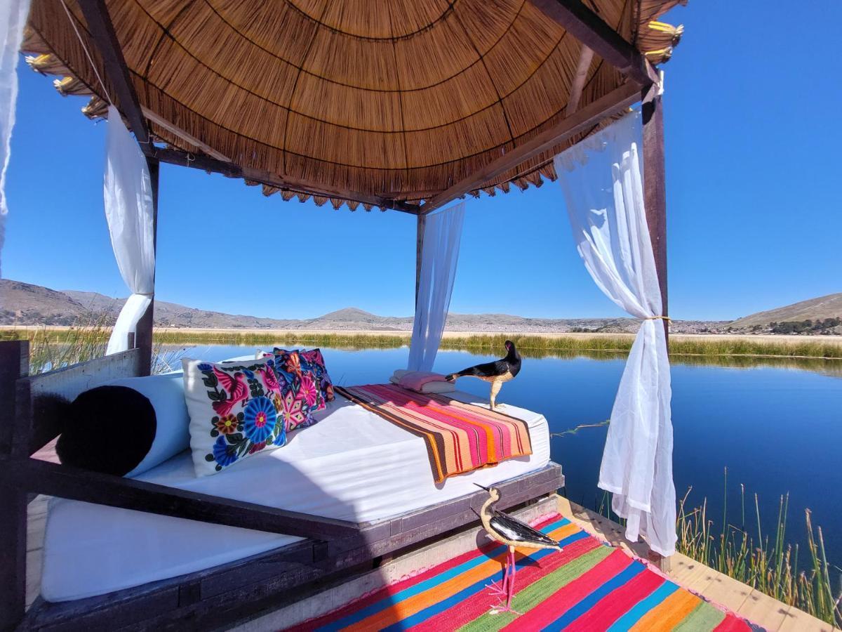 Uros Lodge Peru Puno Ngoại thất bức ảnh