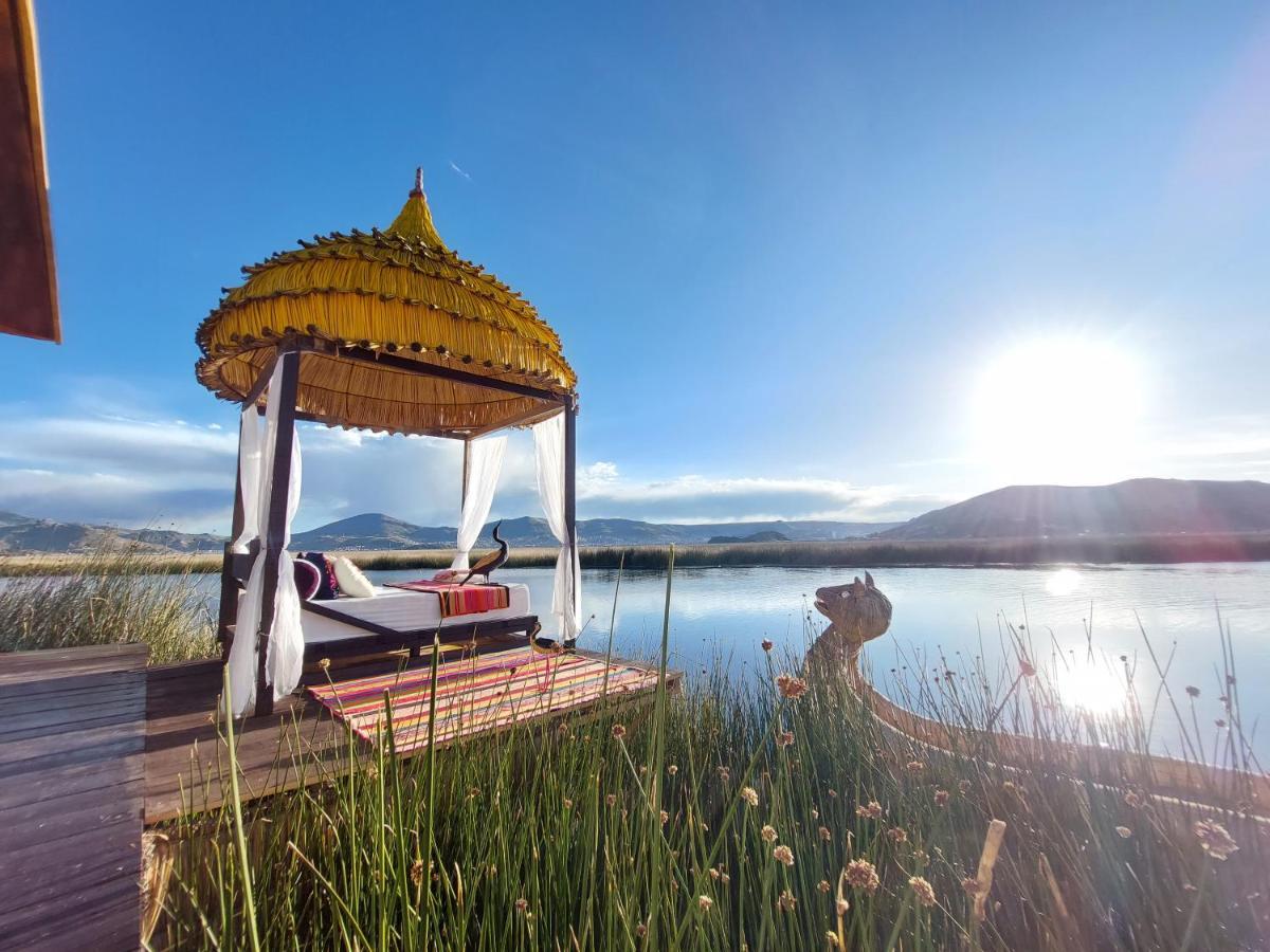 Uros Lodge Peru Puno Ngoại thất bức ảnh