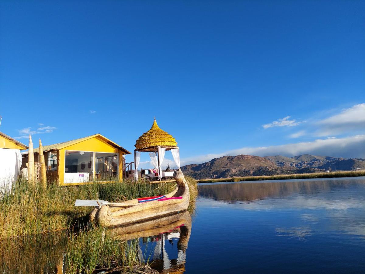 Uros Lodge Peru Puno Ngoại thất bức ảnh