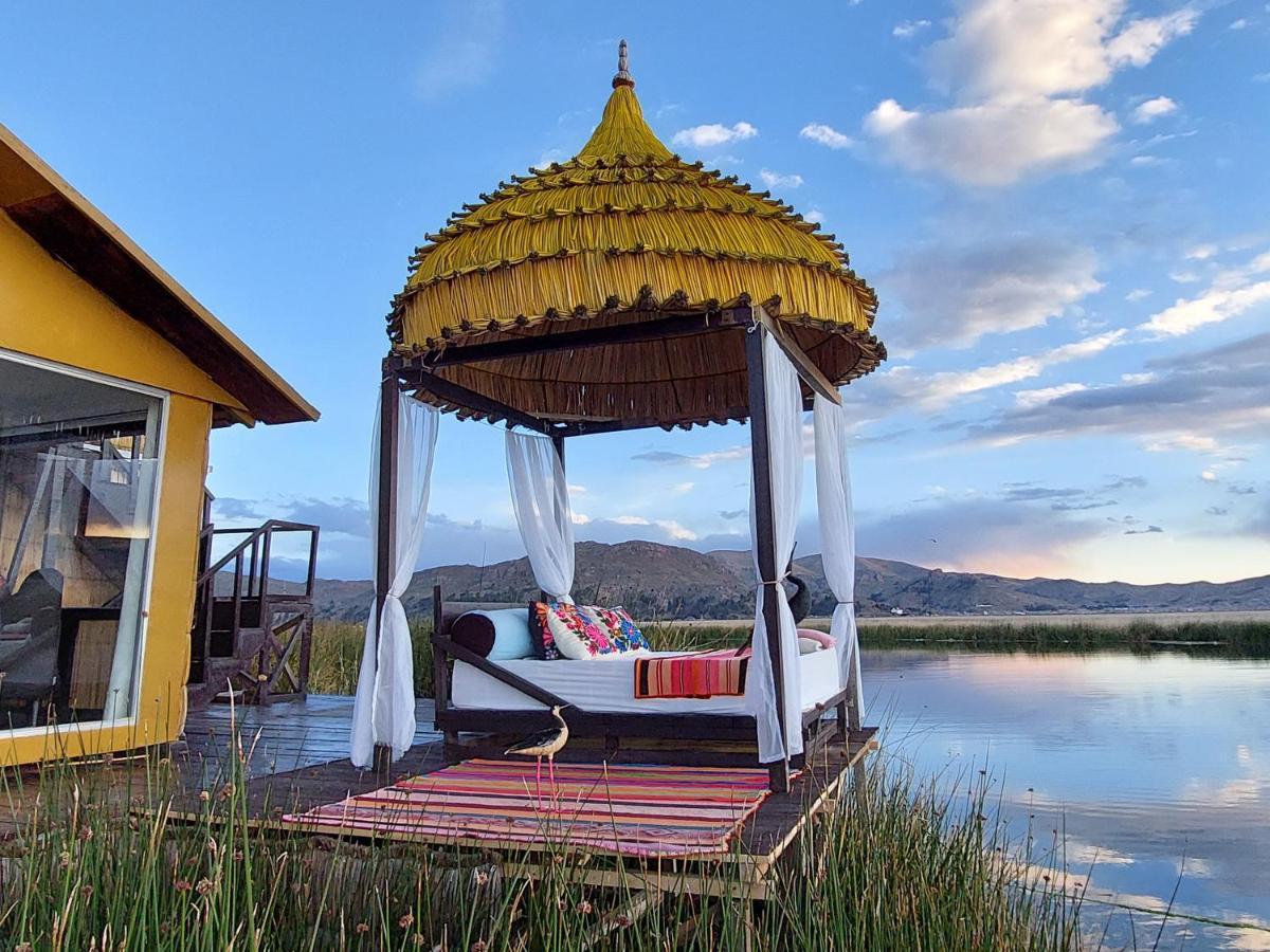 Uros Lodge Peru Puno Ngoại thất bức ảnh