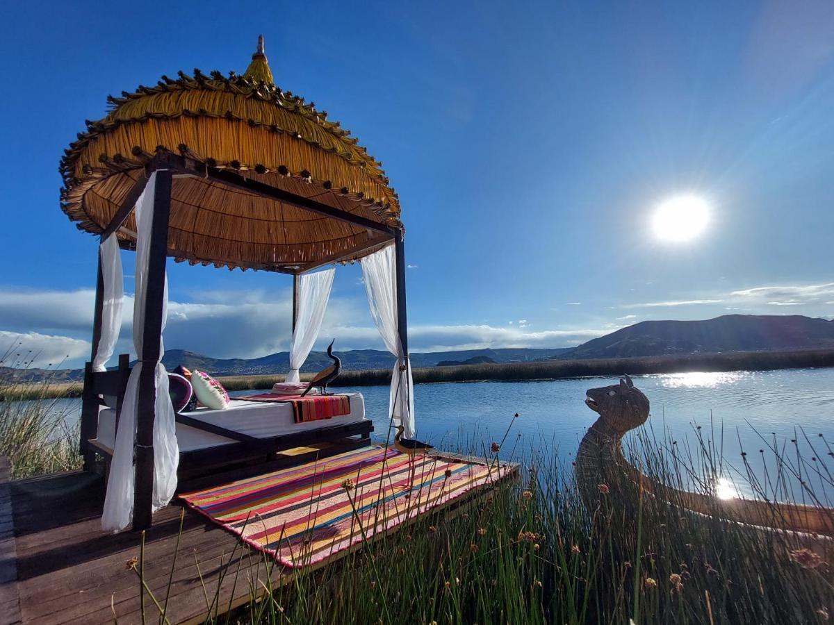 Uros Lodge Peru Puno Ngoại thất bức ảnh