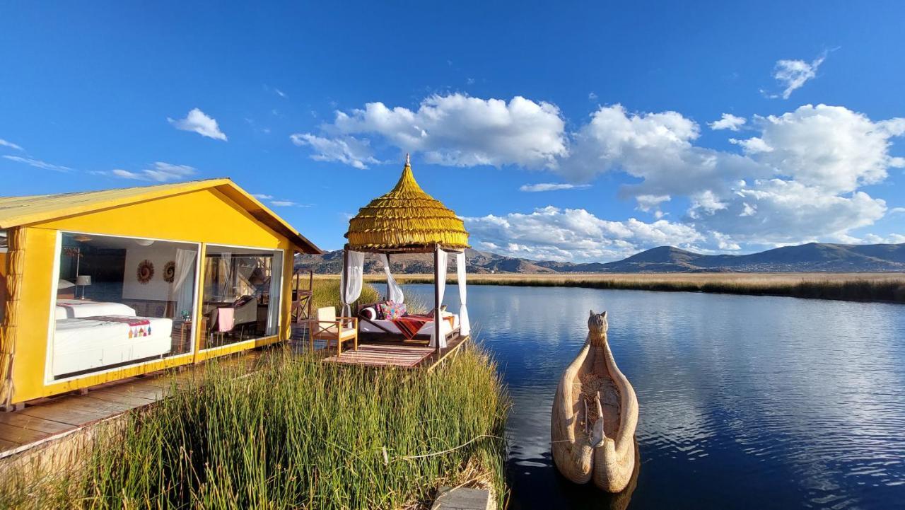 Uros Lodge Peru Puno Ngoại thất bức ảnh