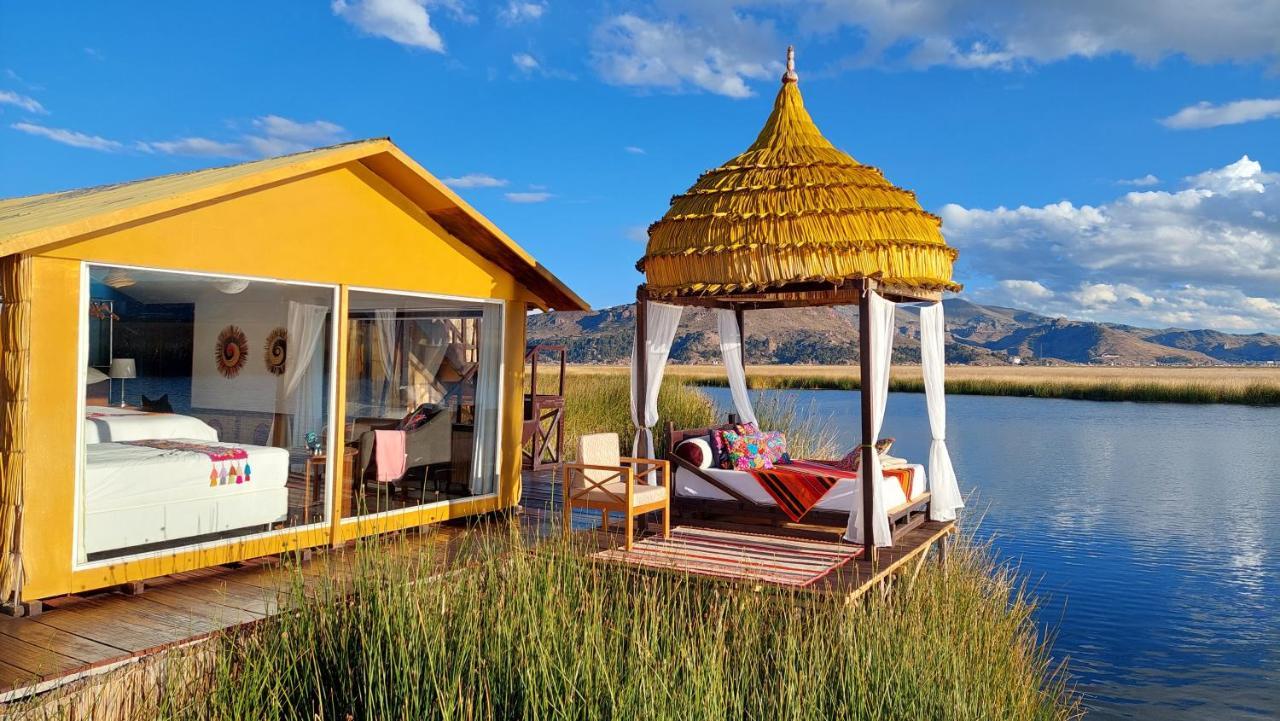 Uros Lodge Peru Puno Ngoại thất bức ảnh