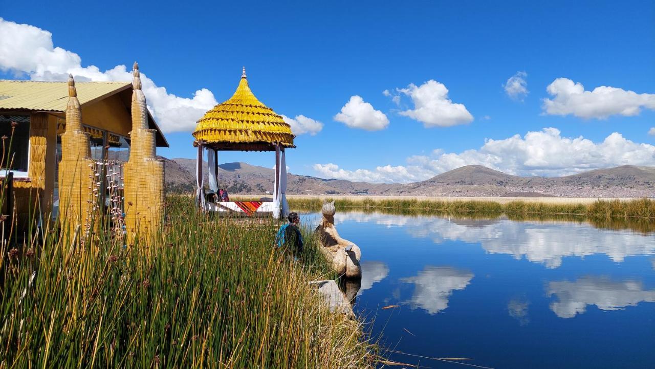 Uros Lodge Peru Puno Ngoại thất bức ảnh