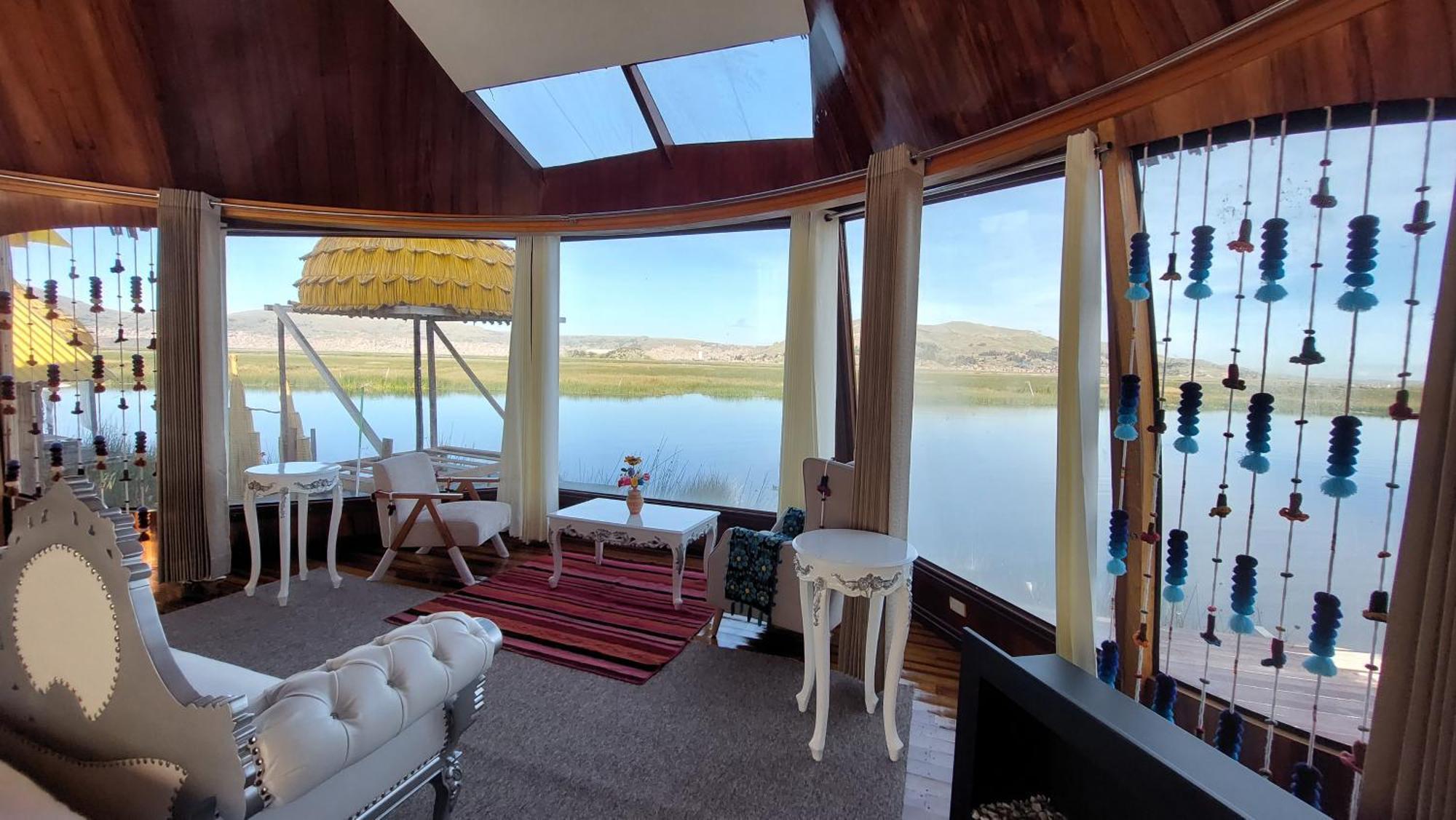 Uros Lodge Peru Puno Ngoại thất bức ảnh