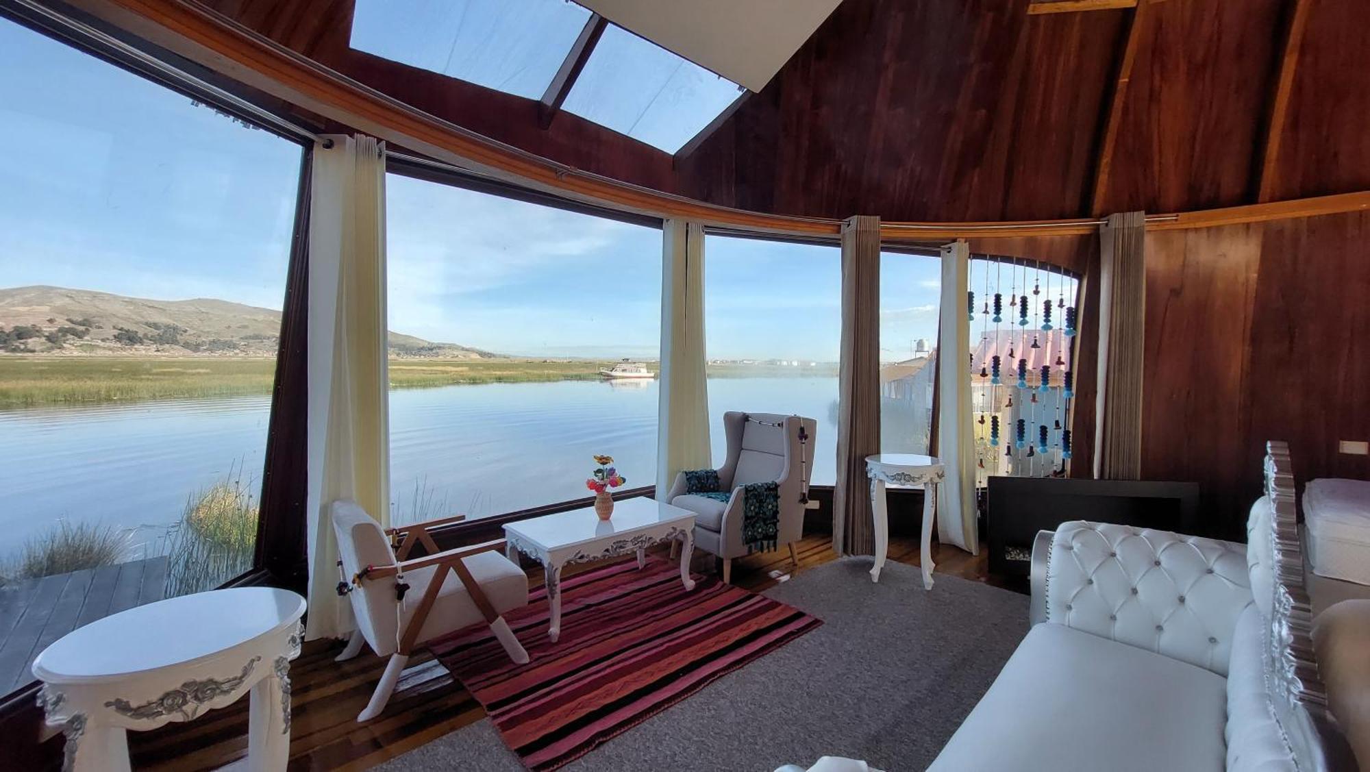 Uros Lodge Peru Puno Ngoại thất bức ảnh