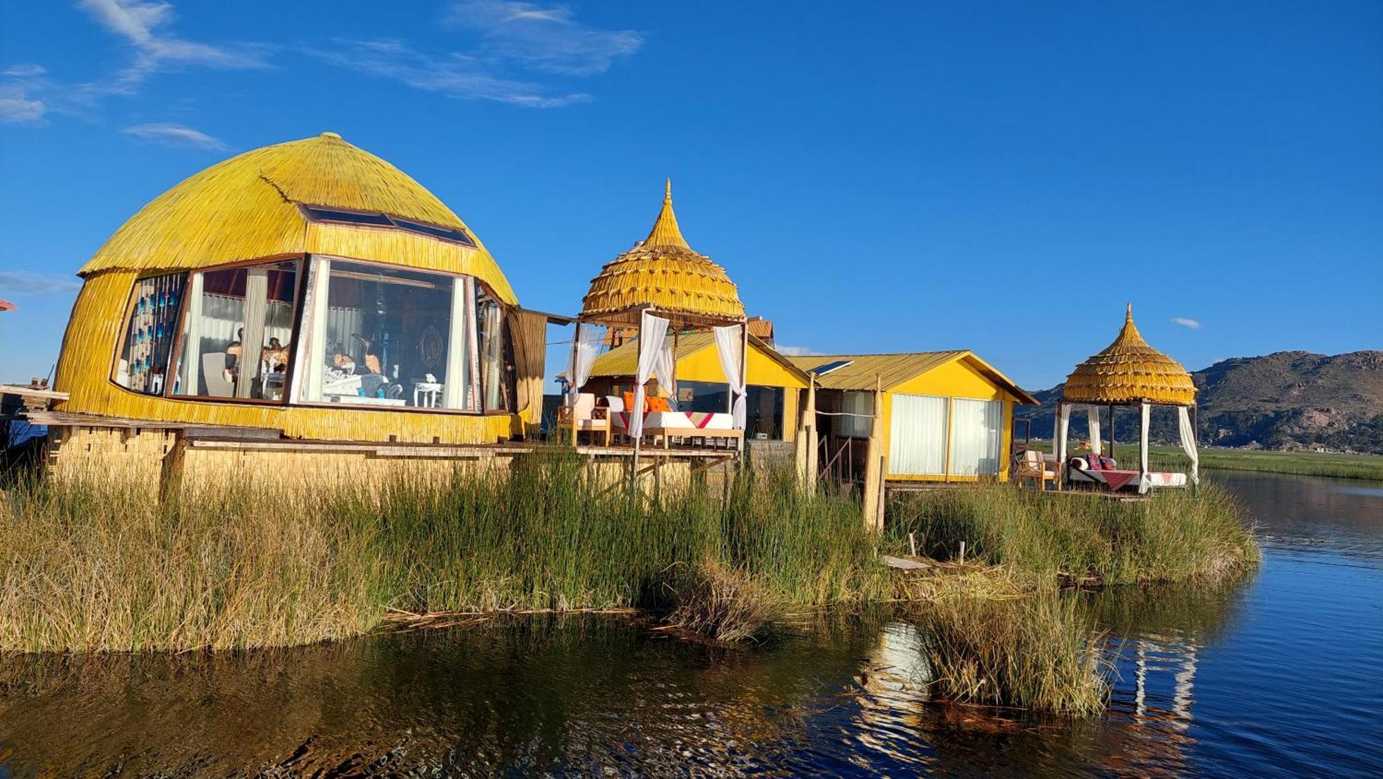 Uros Lodge Peru Puno Ngoại thất bức ảnh