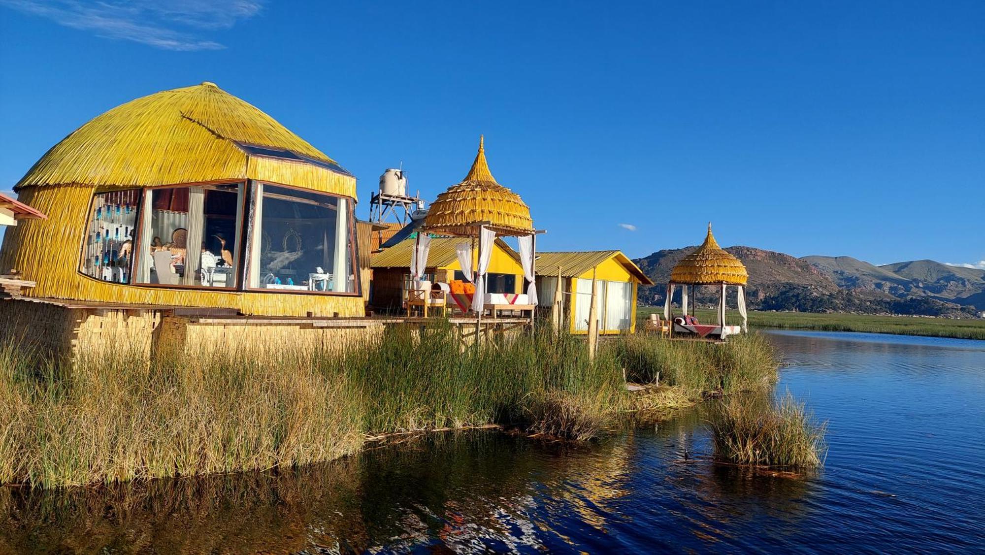 Uros Lodge Peru Puno Ngoại thất bức ảnh