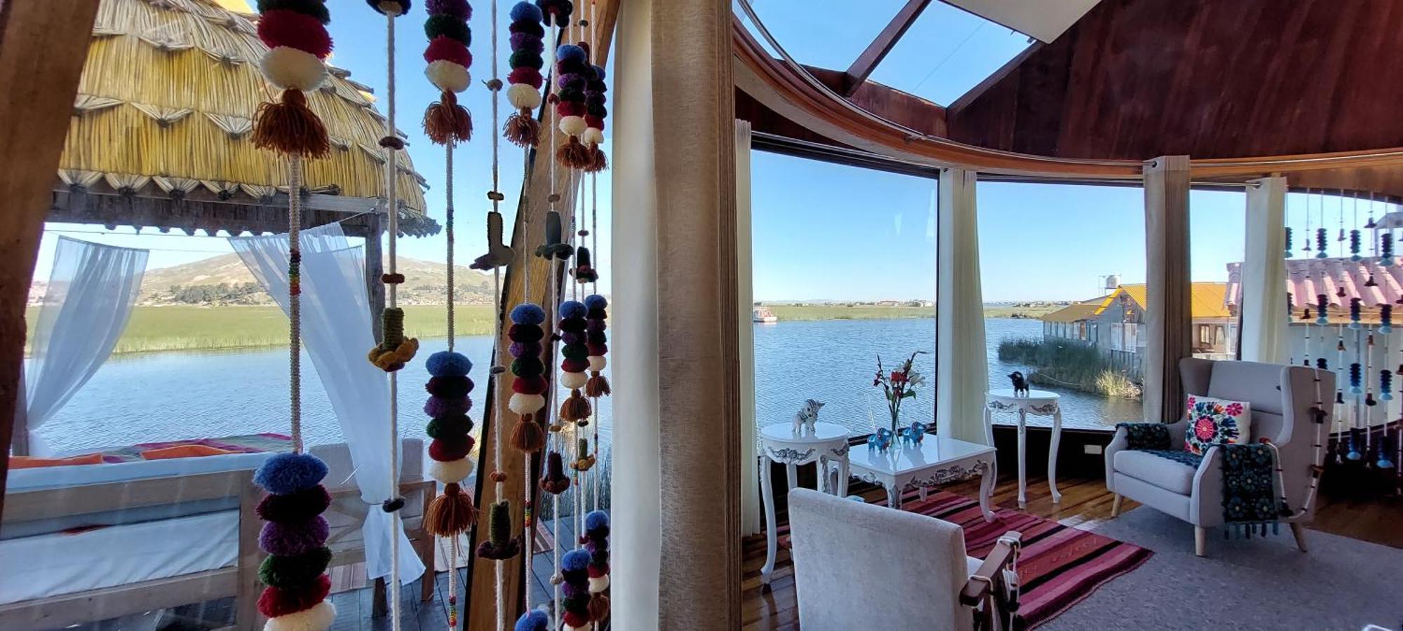 Uros Lodge Peru Puno Ngoại thất bức ảnh