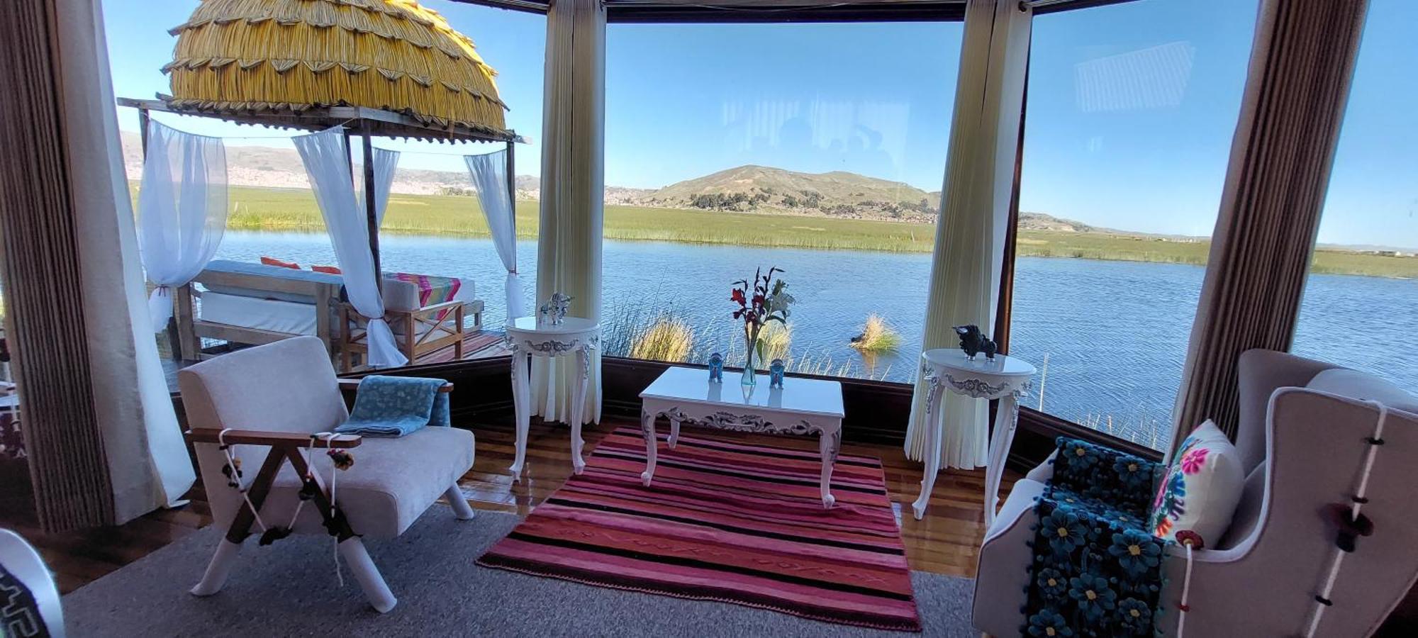 Uros Lodge Peru Puno Ngoại thất bức ảnh