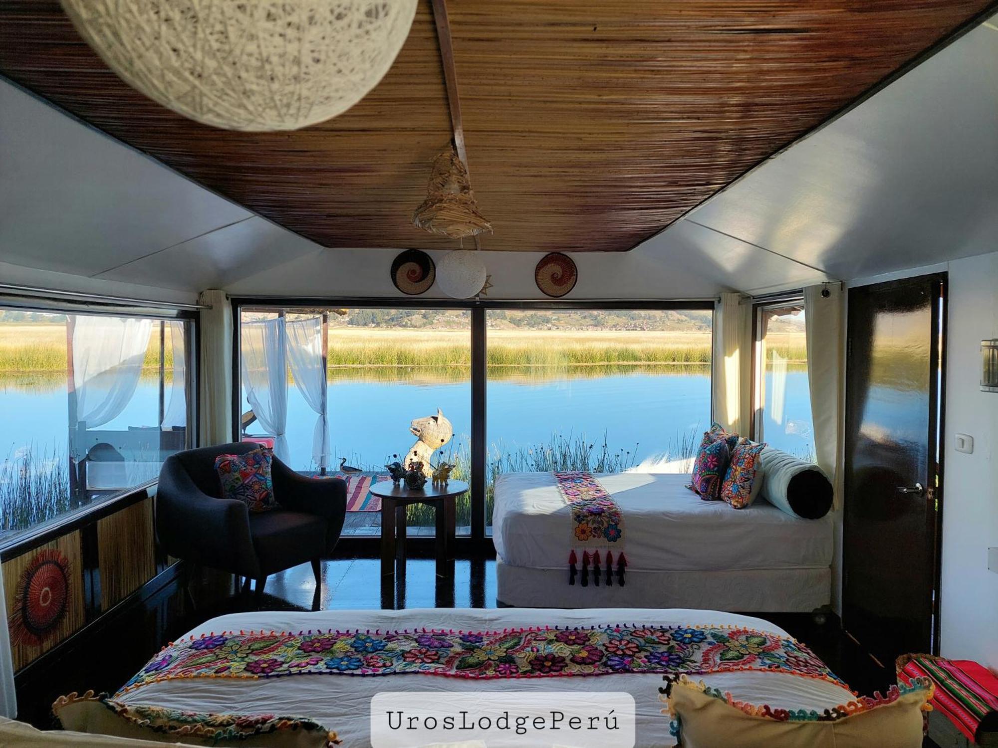 Uros Lodge Peru Puno Ngoại thất bức ảnh