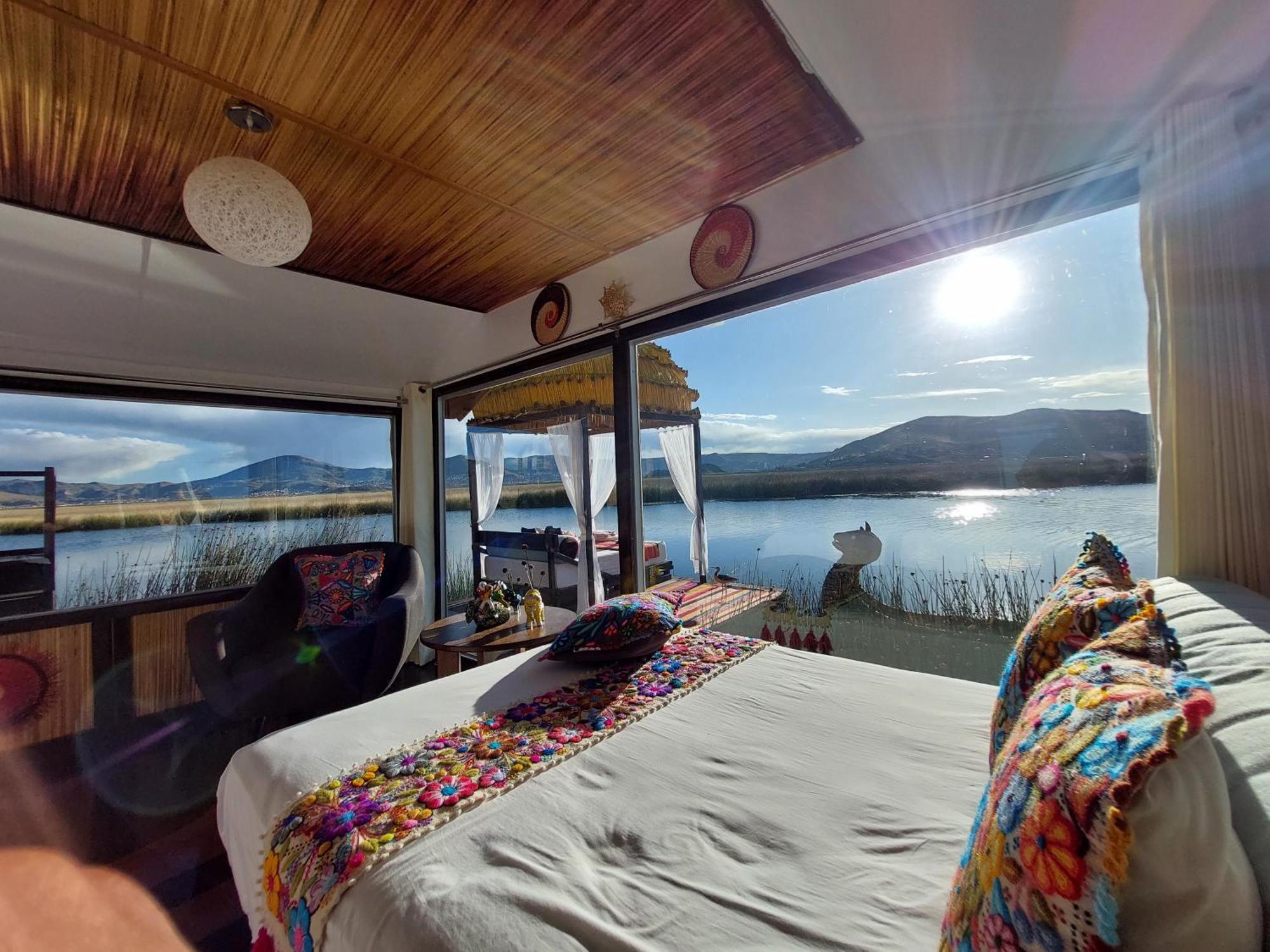 Uros Lodge Peru Puno Ngoại thất bức ảnh