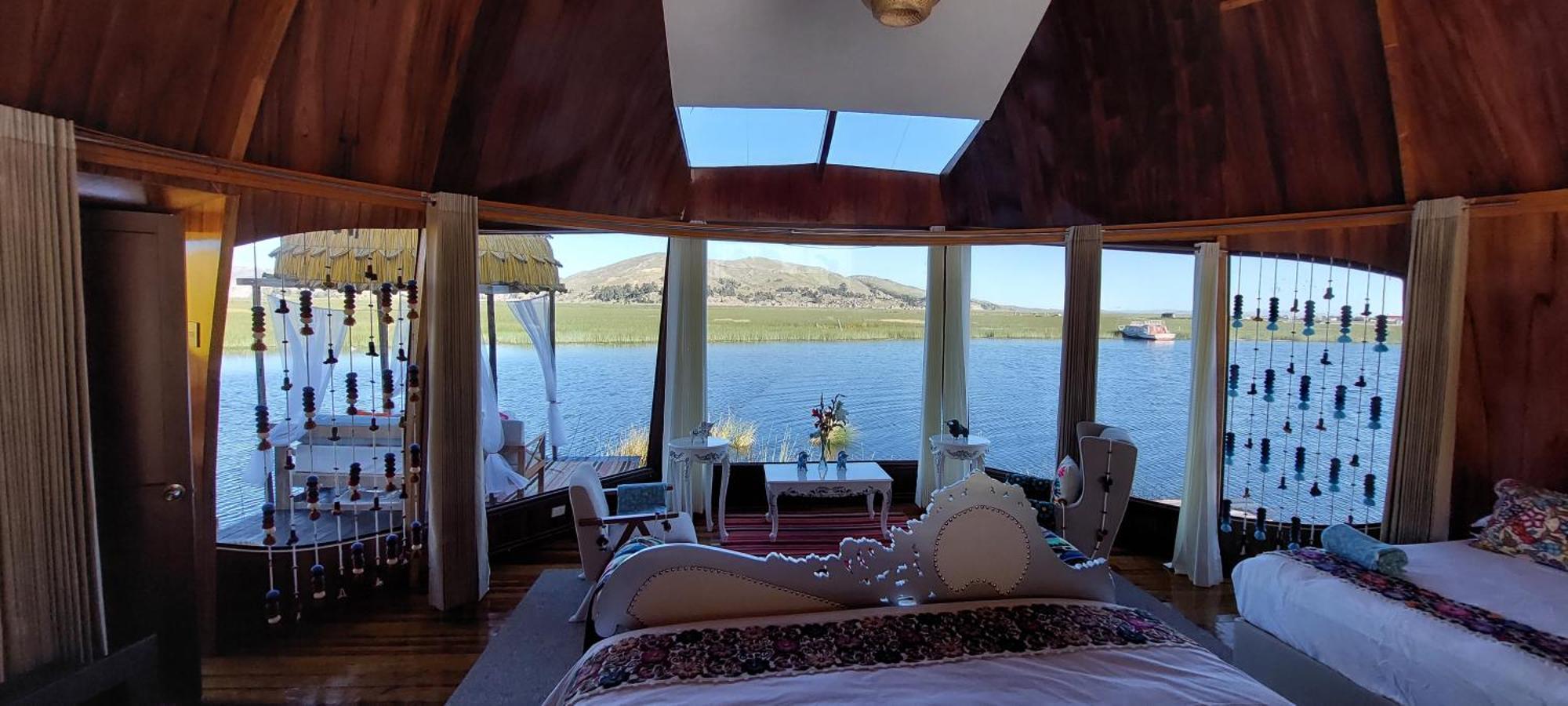 Uros Lodge Peru Puno Ngoại thất bức ảnh