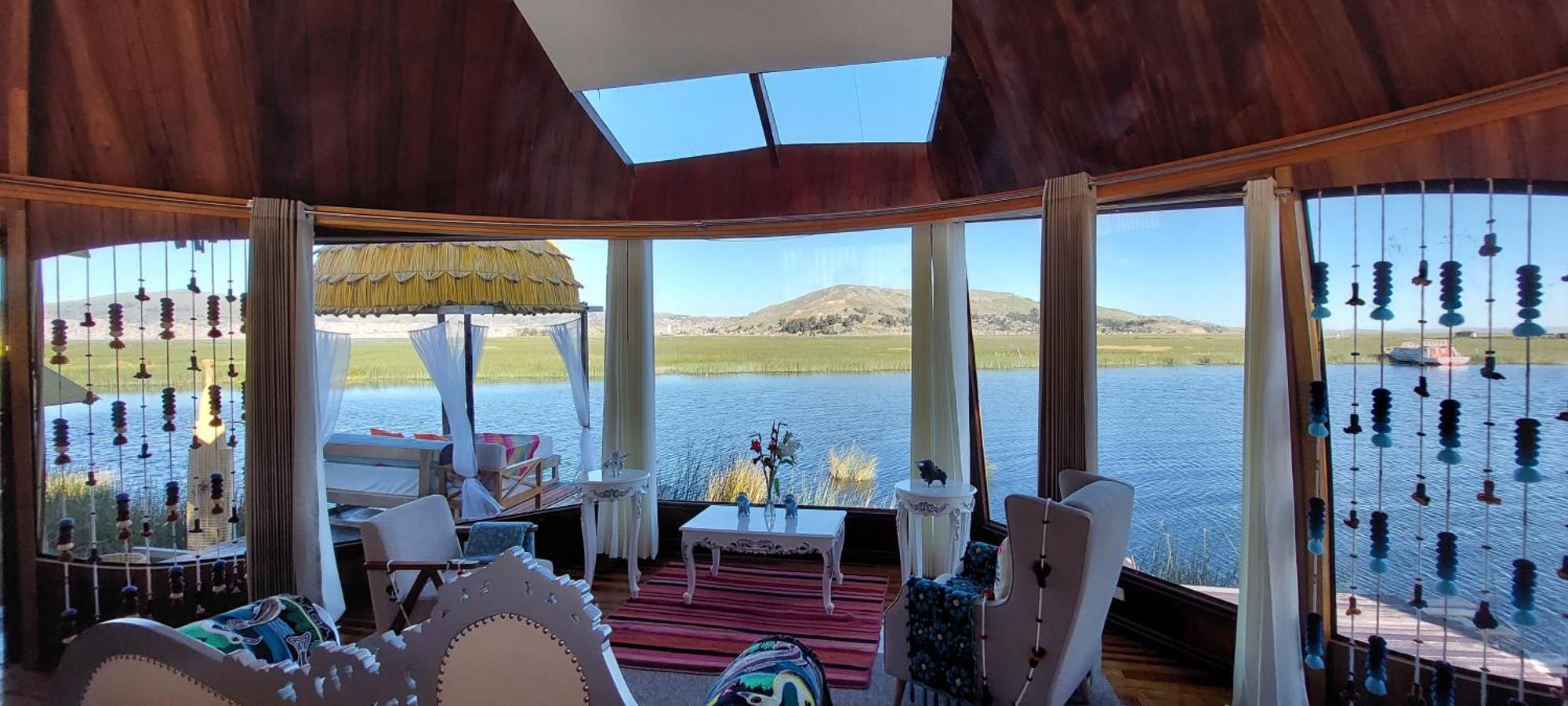 Uros Lodge Peru Puno Ngoại thất bức ảnh